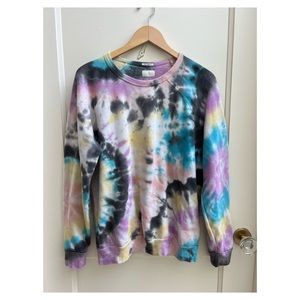 MOTHER  Tie Dye Sweatshirt